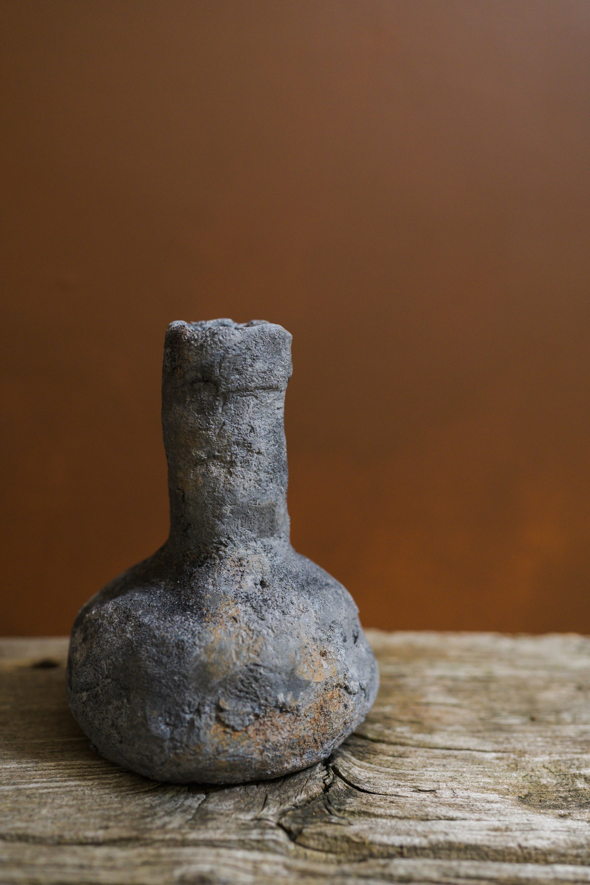 Charcoal Bud Vase No.1